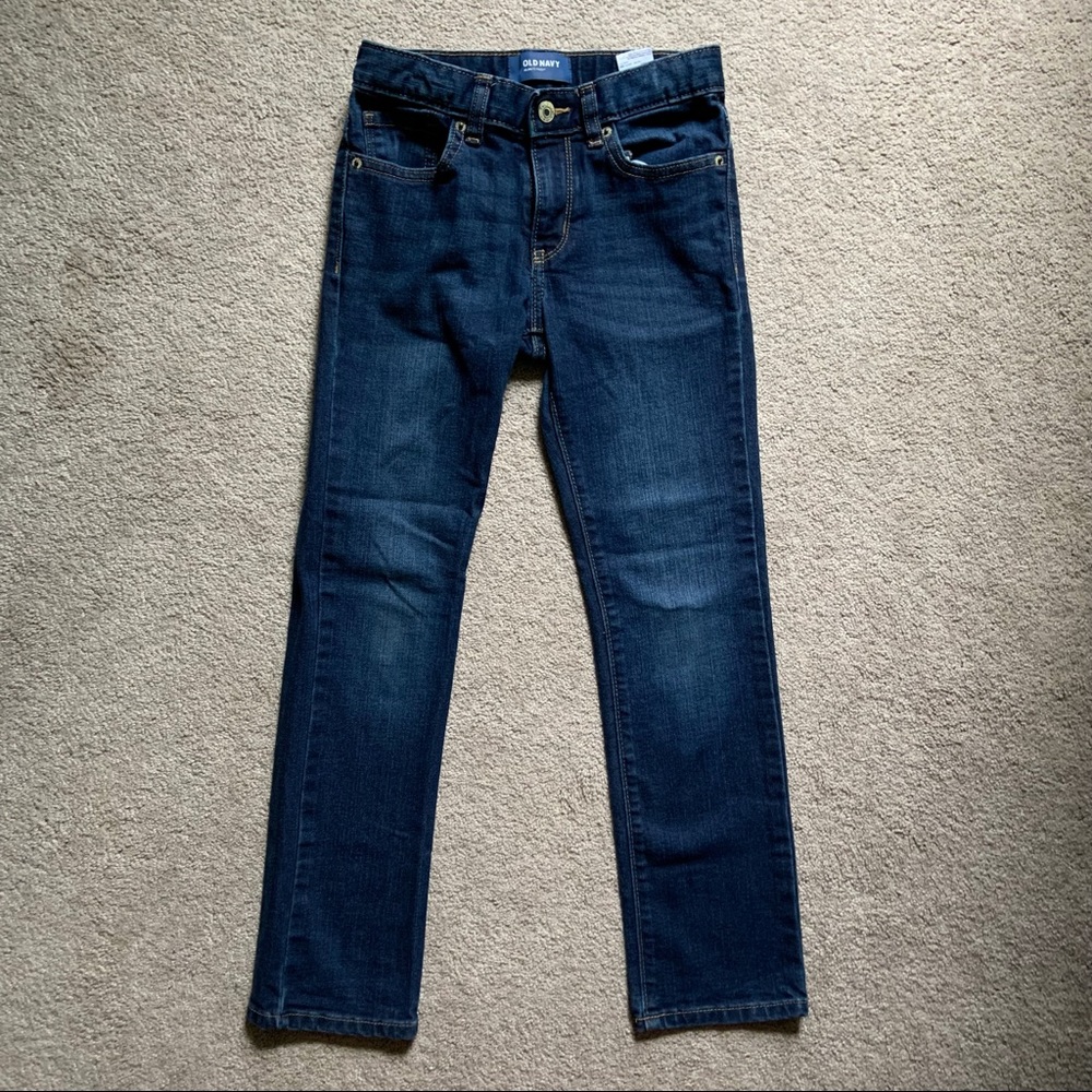 Boys Old Navy denim jeans slim size 8